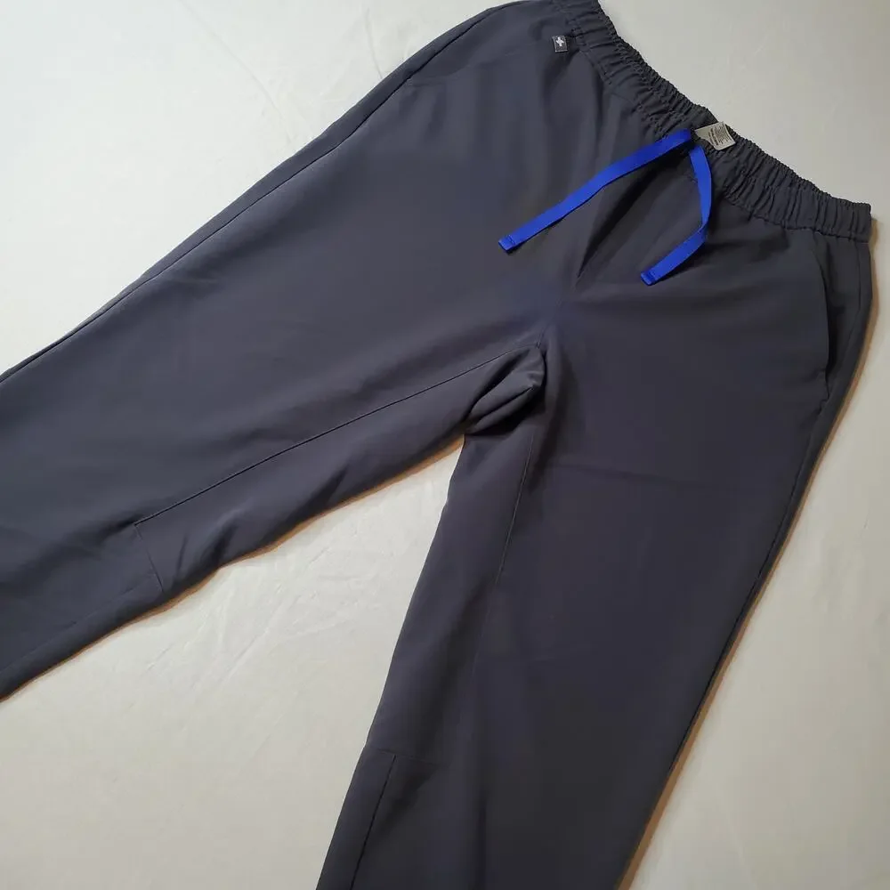 Figs Men's Size M Tansen Jogger Slim-Fit Scrub Pants Gray MXXSW2004S